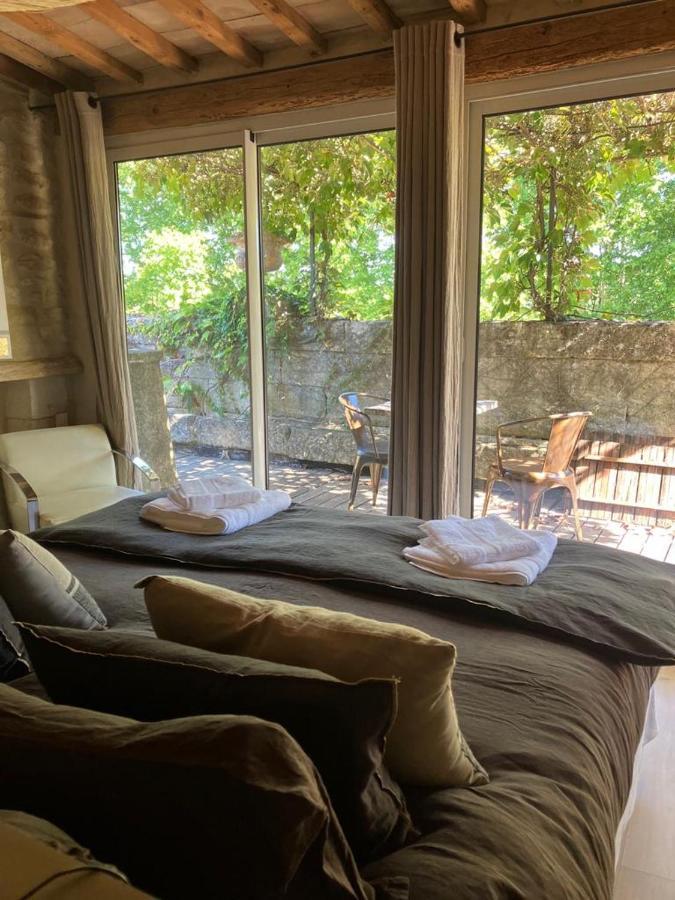 ユゼ Manoir Des Sources Bed & Breakfast エクステリア 写真
